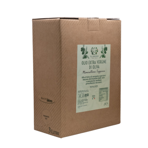 Bag in box da 3 litri olio EVO Monocultivar Taggiasca &mdash; Fratelli Giordano Dolcedo