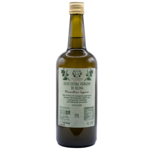 Bottiglia da 1 litro olio extravergine di oliva Taggiasca Dolcedo