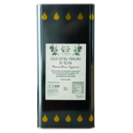 Lattina da 5 litri olio EVO Taggiasca — produzione artigianale Liguria