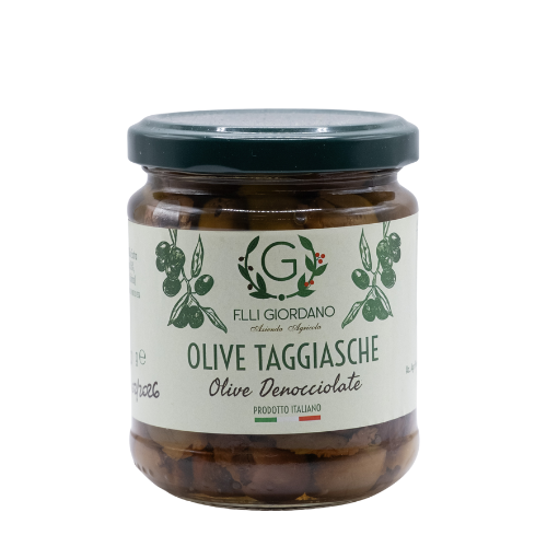 Olive Taggiasche denocciolate sott'olio EVO 180 gr &mdash; Dolcedo Imperia