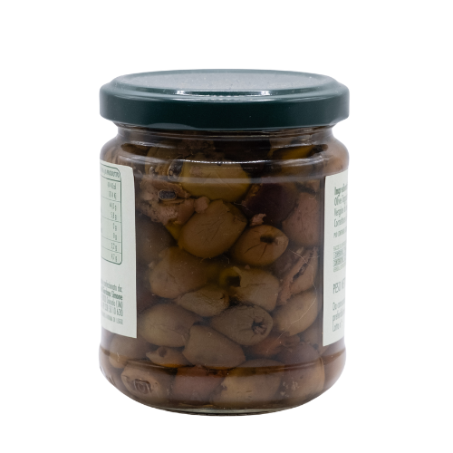 Olive Taggiasche denocciolate sott'olio EVO 180 gr &mdash; Dolcedo Imperia