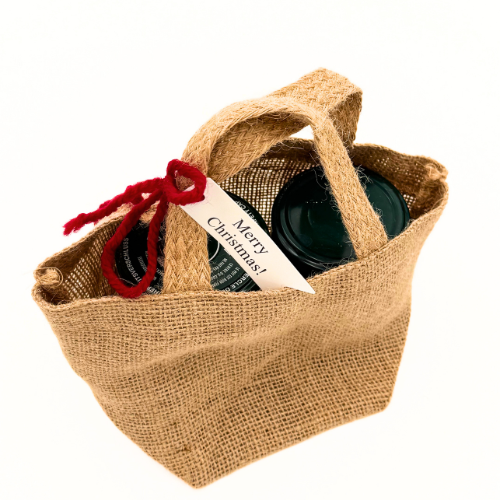 Borsetta Regalo OLIVE in Iuta